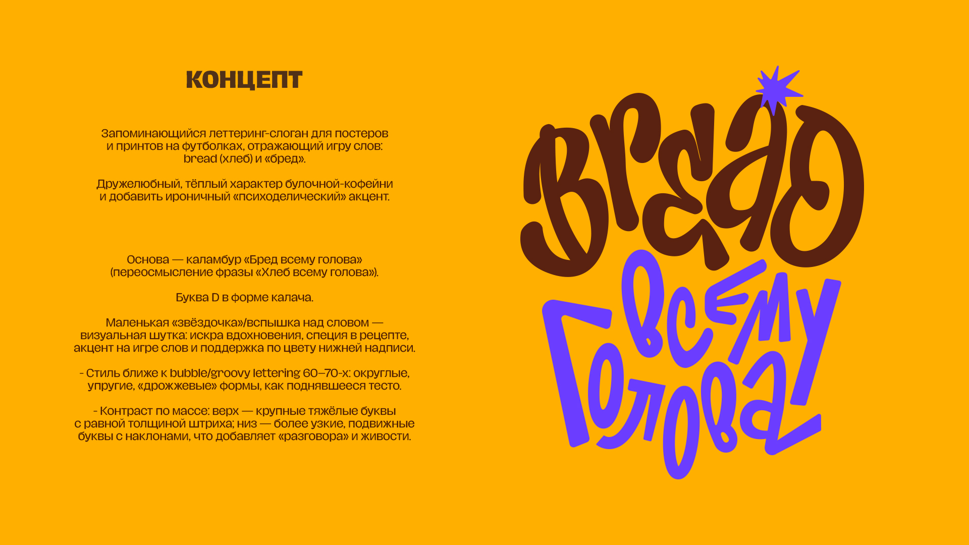 Леттеринг. Bread всему голова — Изображение №2 — Графика на Dprofile
