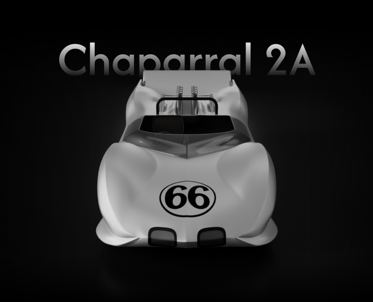 Спорткар Chaparral 2A — 3D, Анимация на Dprofile