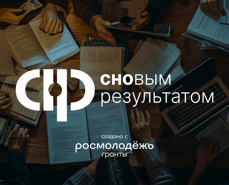 СНОвым результатом. Брендбук грантового проекта — Брендинг, Графика на Dprofile