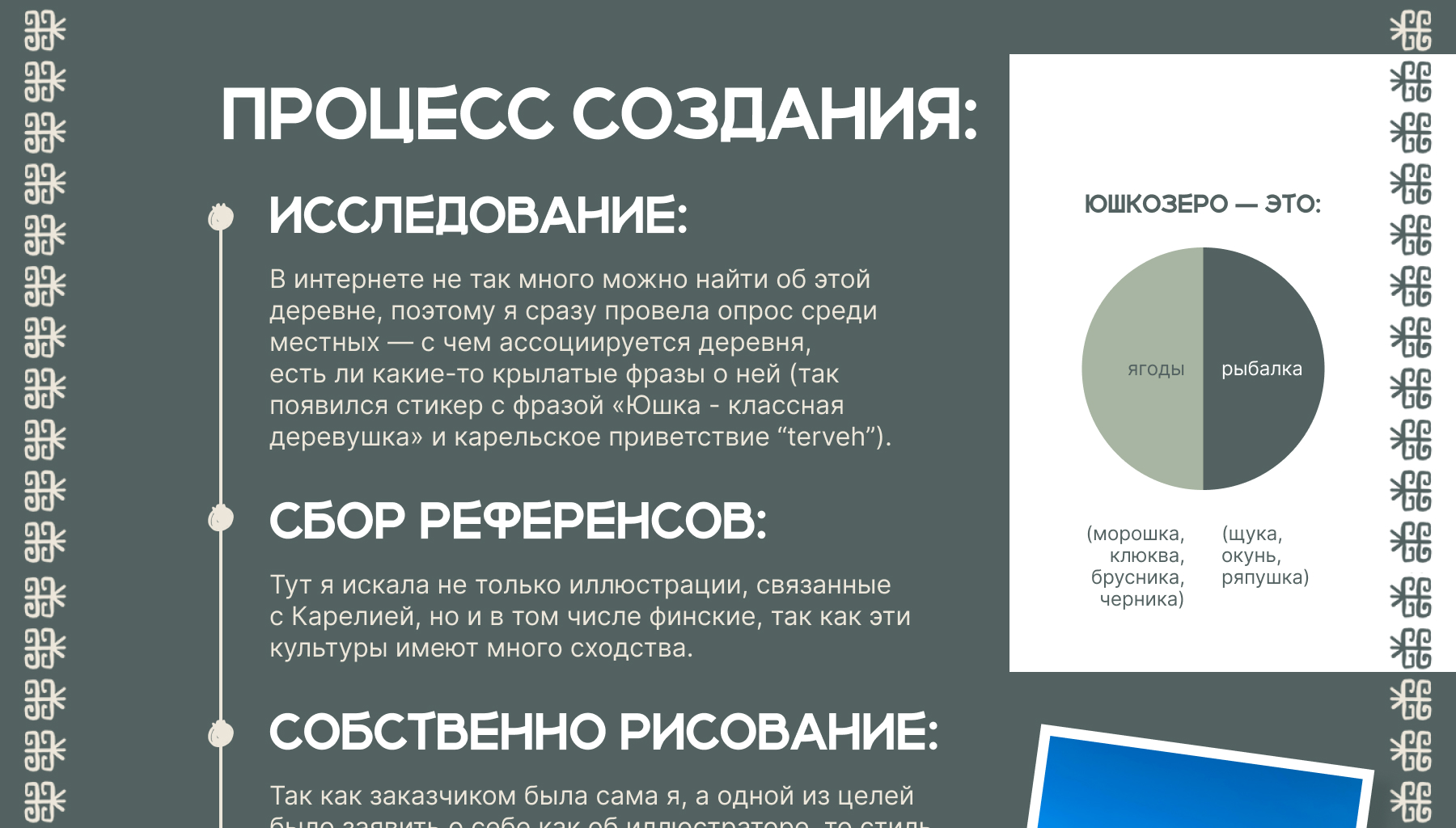Мерч для Карельской деревни Юшкозеро — Изображение №3 — Брендинг, Иллюстрация на Dprofile