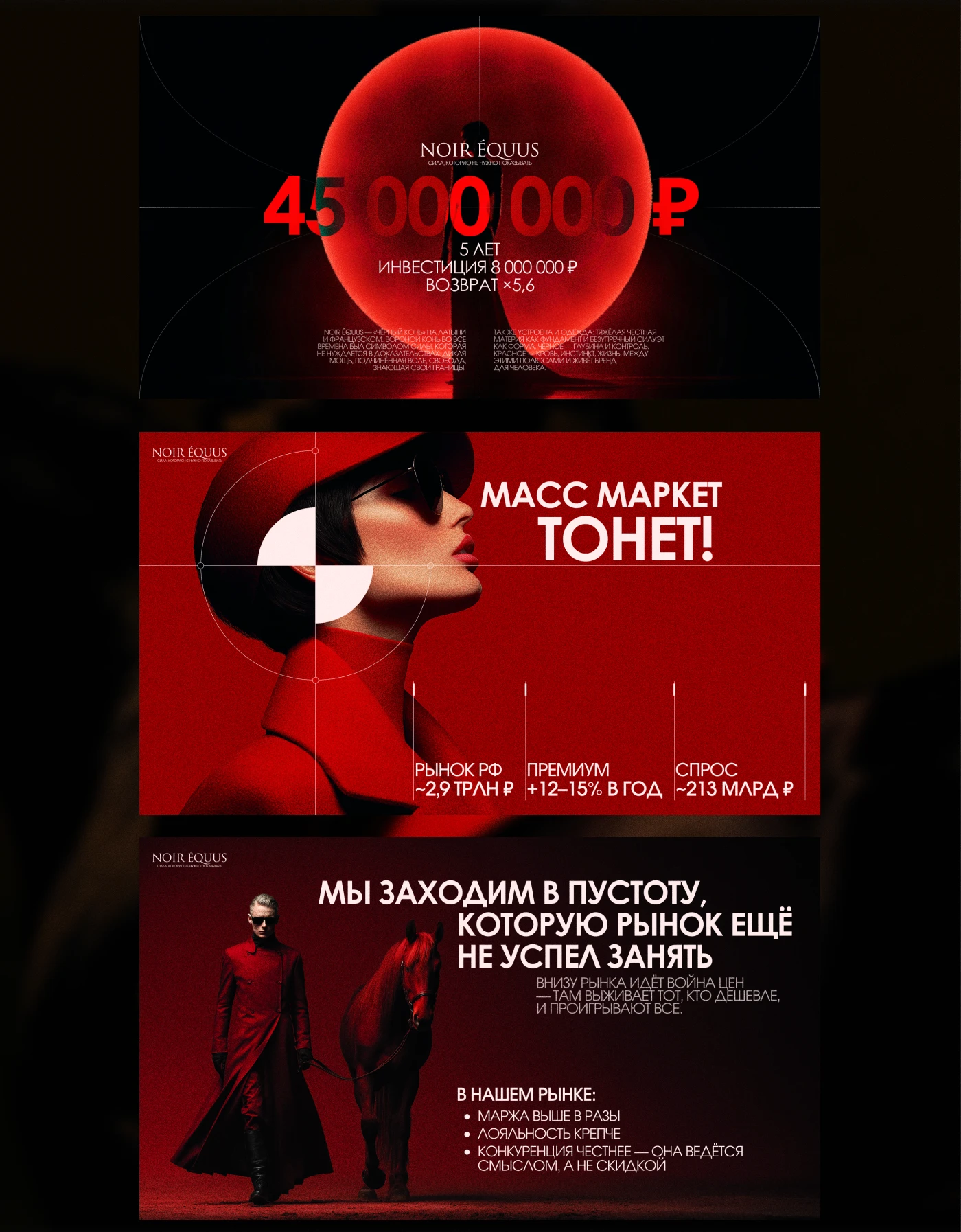 Инвестиционная презентация бренда одежды — Изображение №3 — Маркетинг, Нейро на Dprofile