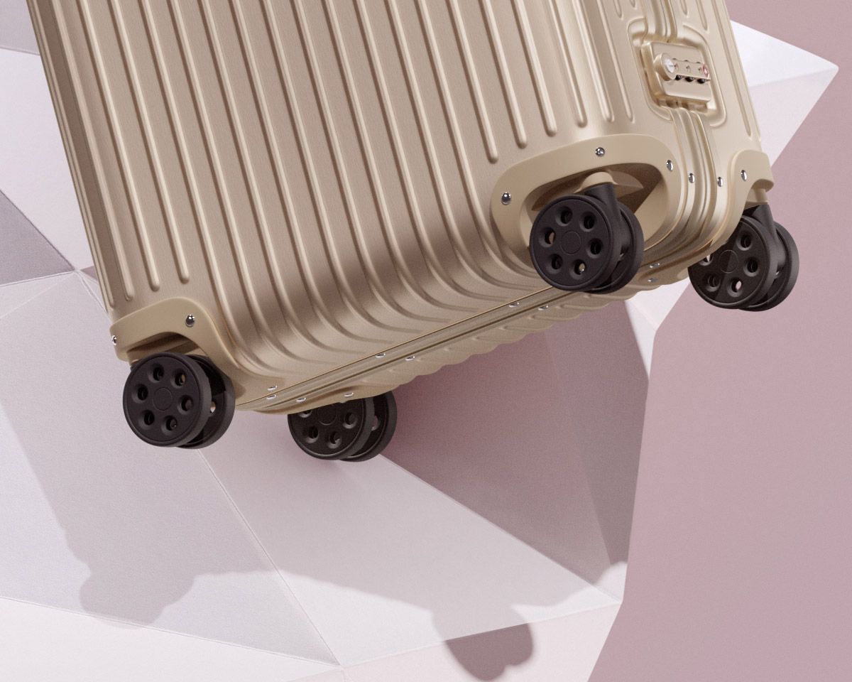 Rimowa x Origami — Изображение №2 — Иллюстрация, 3D на Dprofile