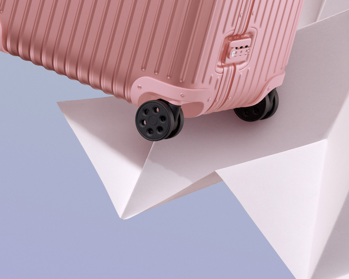 Rimowa x Origami — Изображение №6 — Иллюстрация, 3D на Dprofile