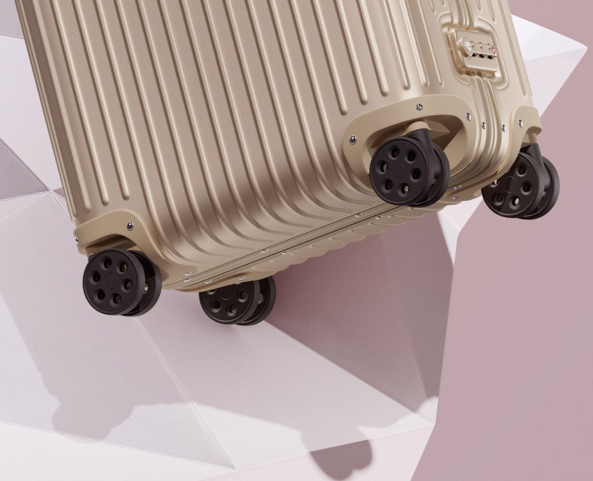 Rimowa x Origami — Иллюстрация, 3D на Dprofile