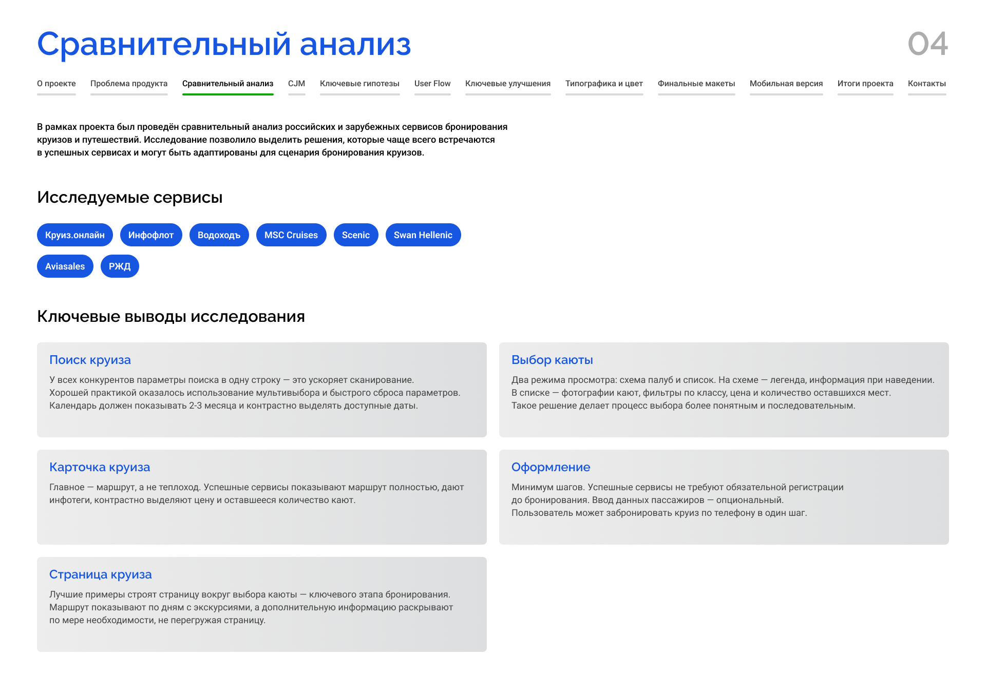 Редизайн сайта бронирования речных круизов «Мостурфлот» — Изображение №4 — Интерфейсы на Dprofile