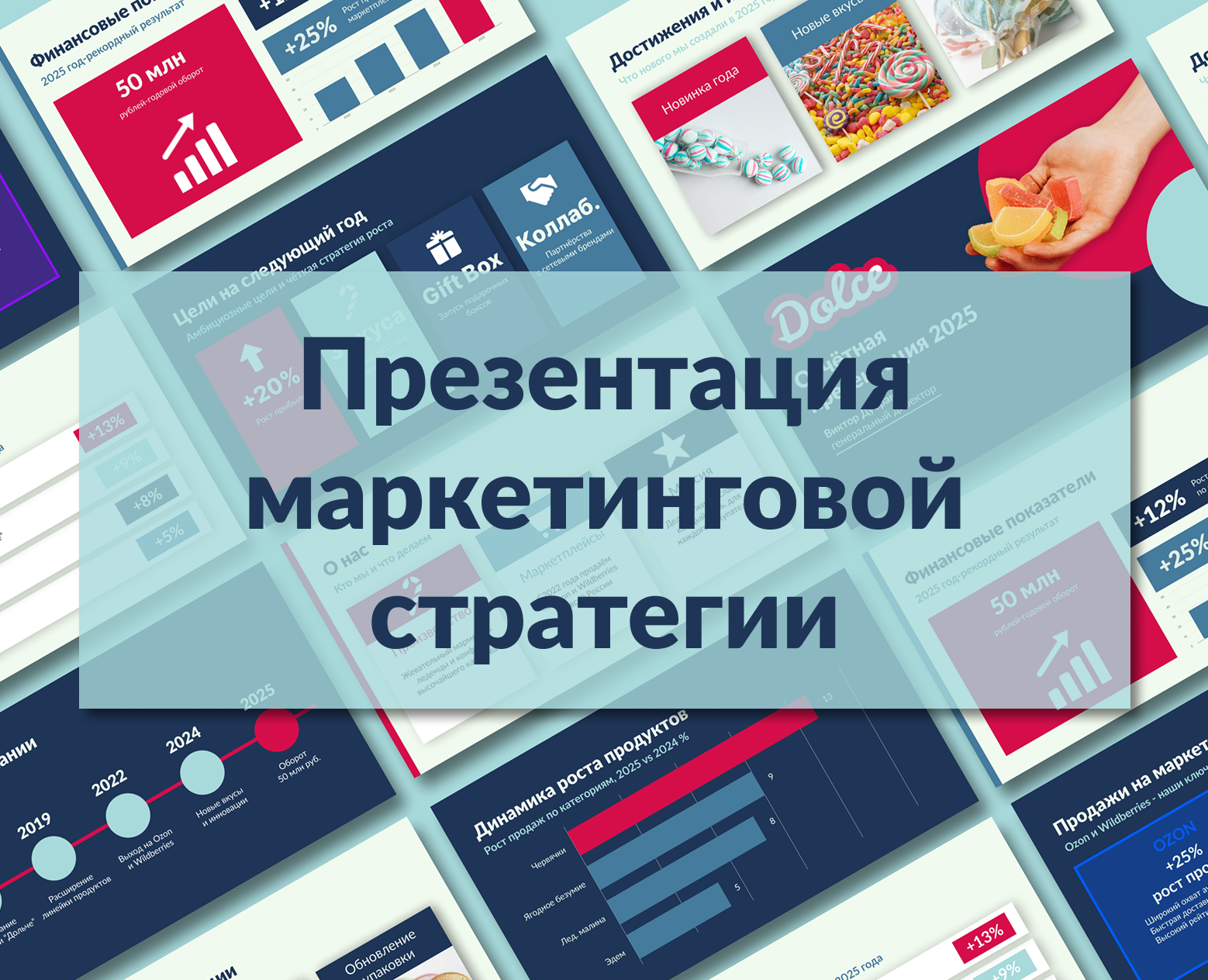 Брендовая отчётная презентация — Графика, Брендинг на Dprofile