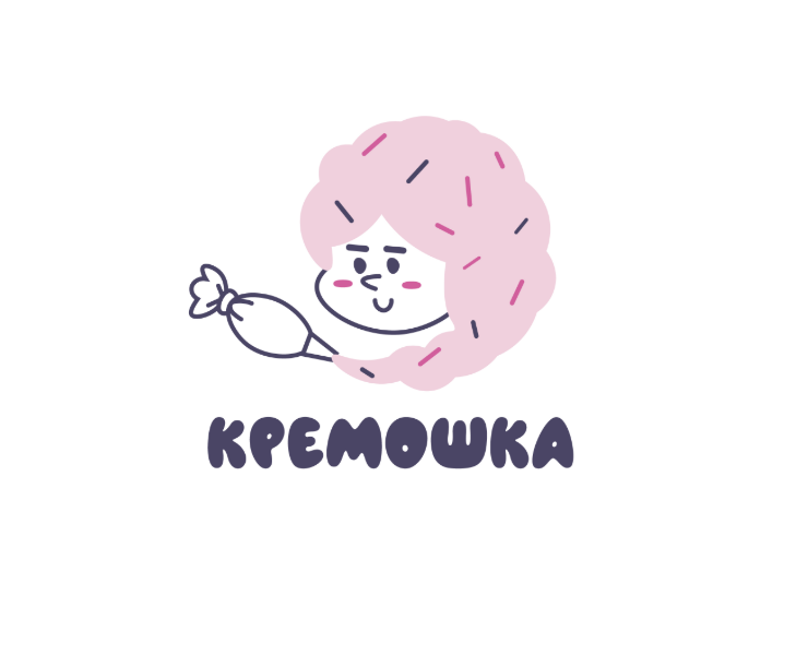 Айдентика кондитерской "Кремошка" — Брендинг, Графика на Dprofile