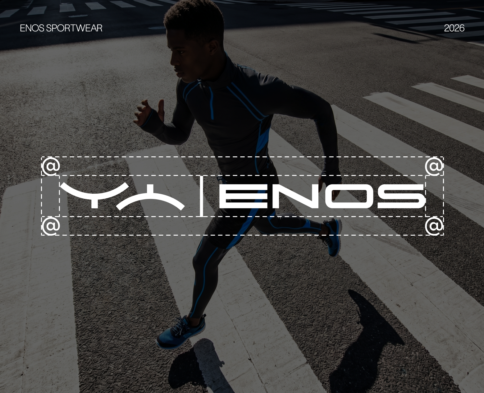 ENOS Sport Wear | Бренд Спортивной Одежды — Интерфейсы, Брендинг на Dprofile