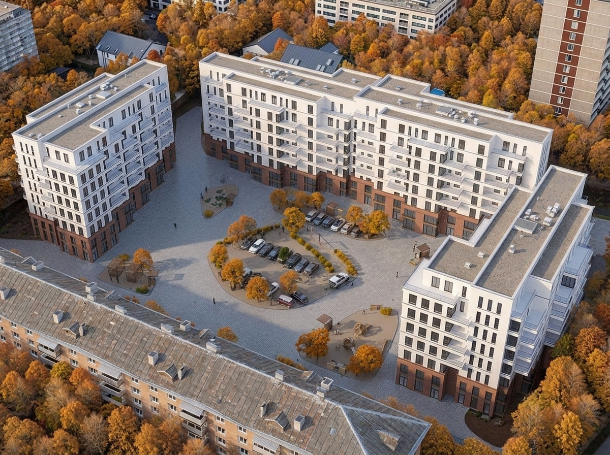 ЖК Комплекс в Актобе — Изображение №4 — 3D, Архитектура на Dprofile