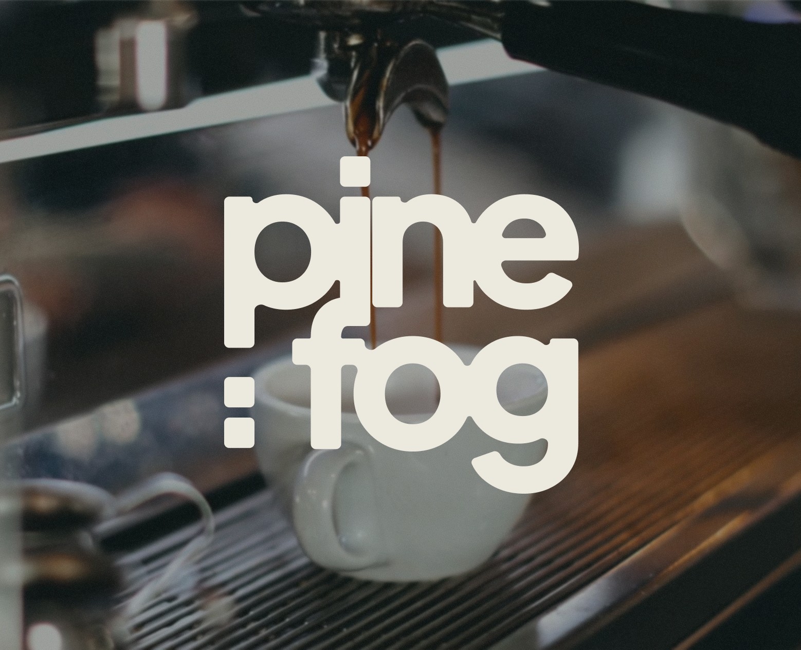 Pine & Fog — логотип и фирменный стиль для specialty-кофейни — Брендинг на Dprofile