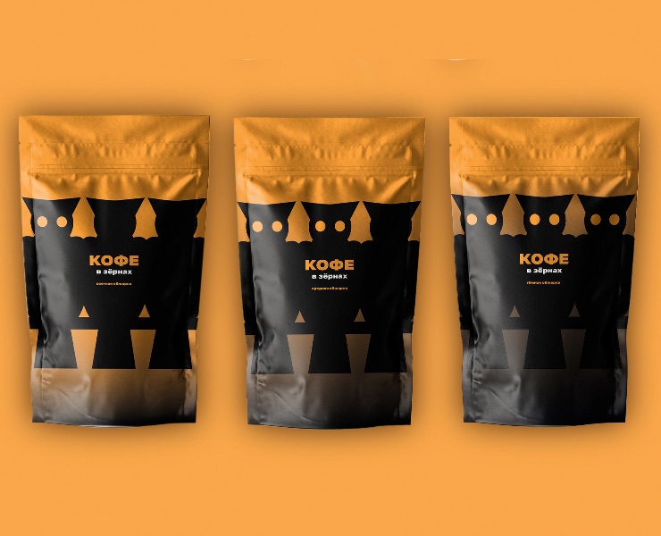 Концепт упаковки для кофе — Брендинг, Графика на Dprofile