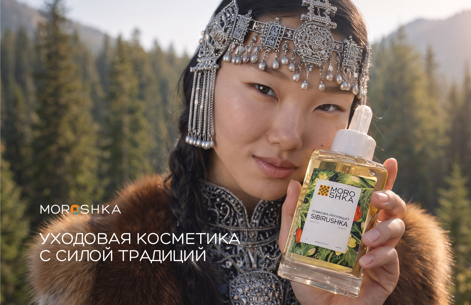 Айдентика для бренда сибирской косметики MOROSHKA — Изображение №1 — Брендинг, Нейро на Dprofile