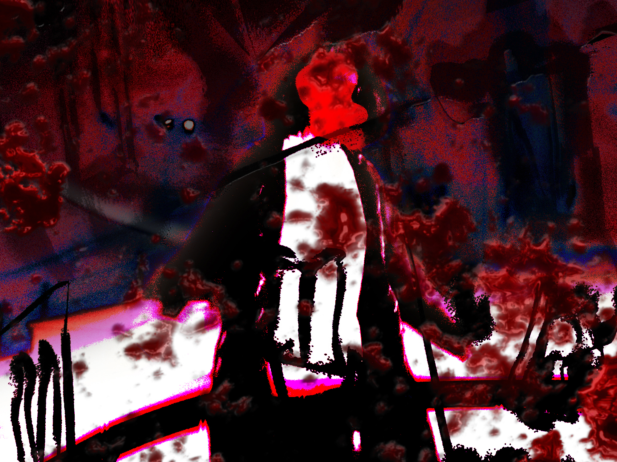 Blood on the canvas — Изображение №7 — Иллюстрация, Графика на Dprofile