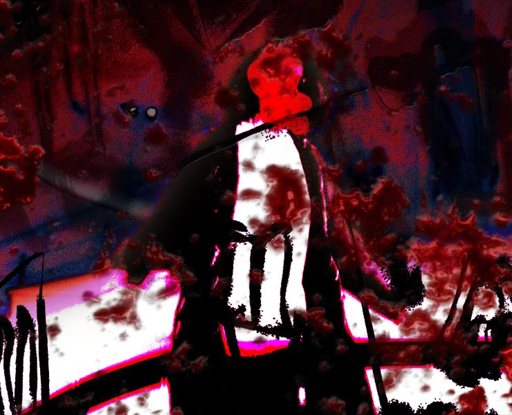 Blood on the canvas — Иллюстрация, Графика на Dprofile