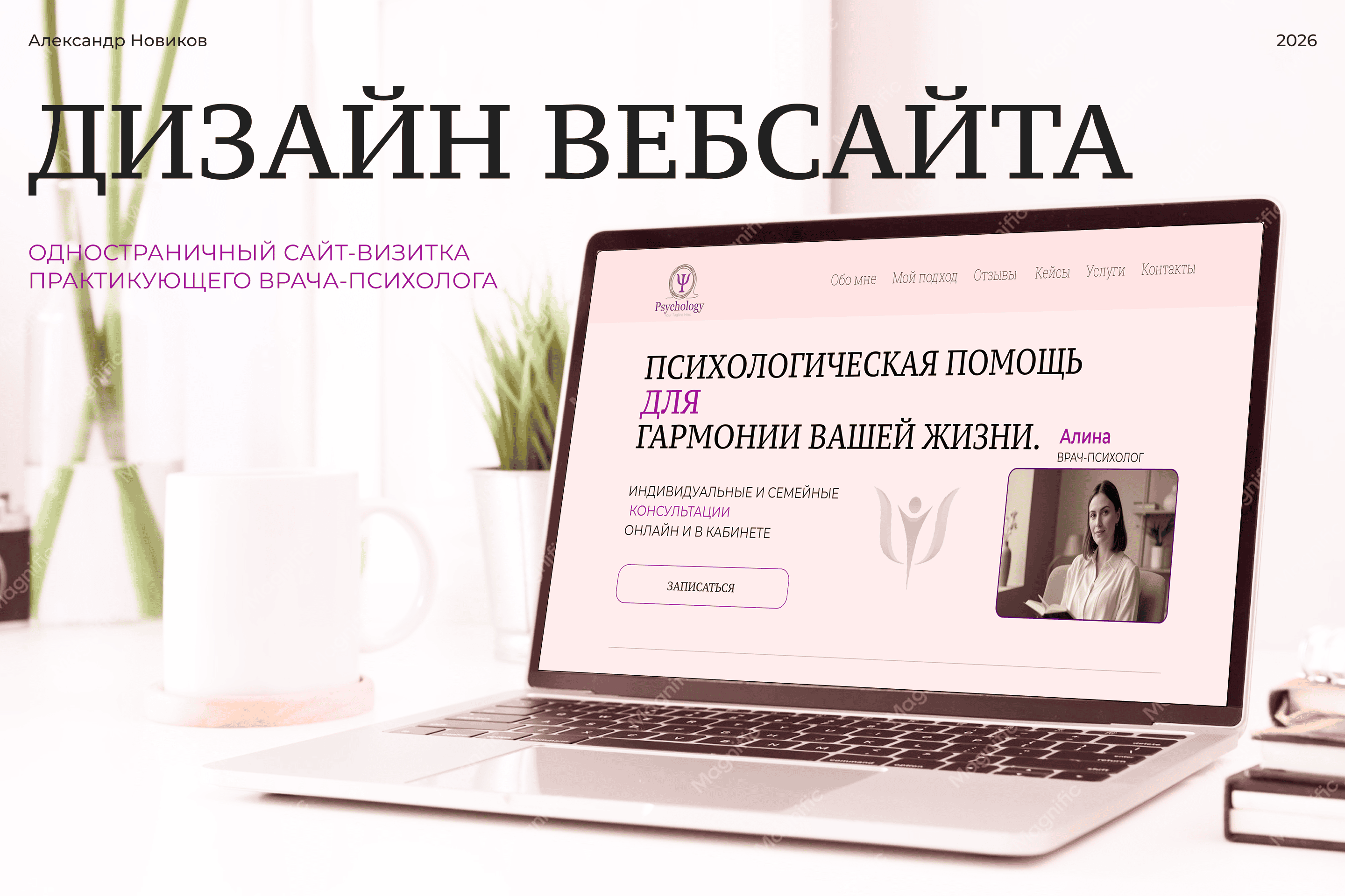 Практикующий врач-психолог — Изображение №1 — Интерфейсы на Dprofile