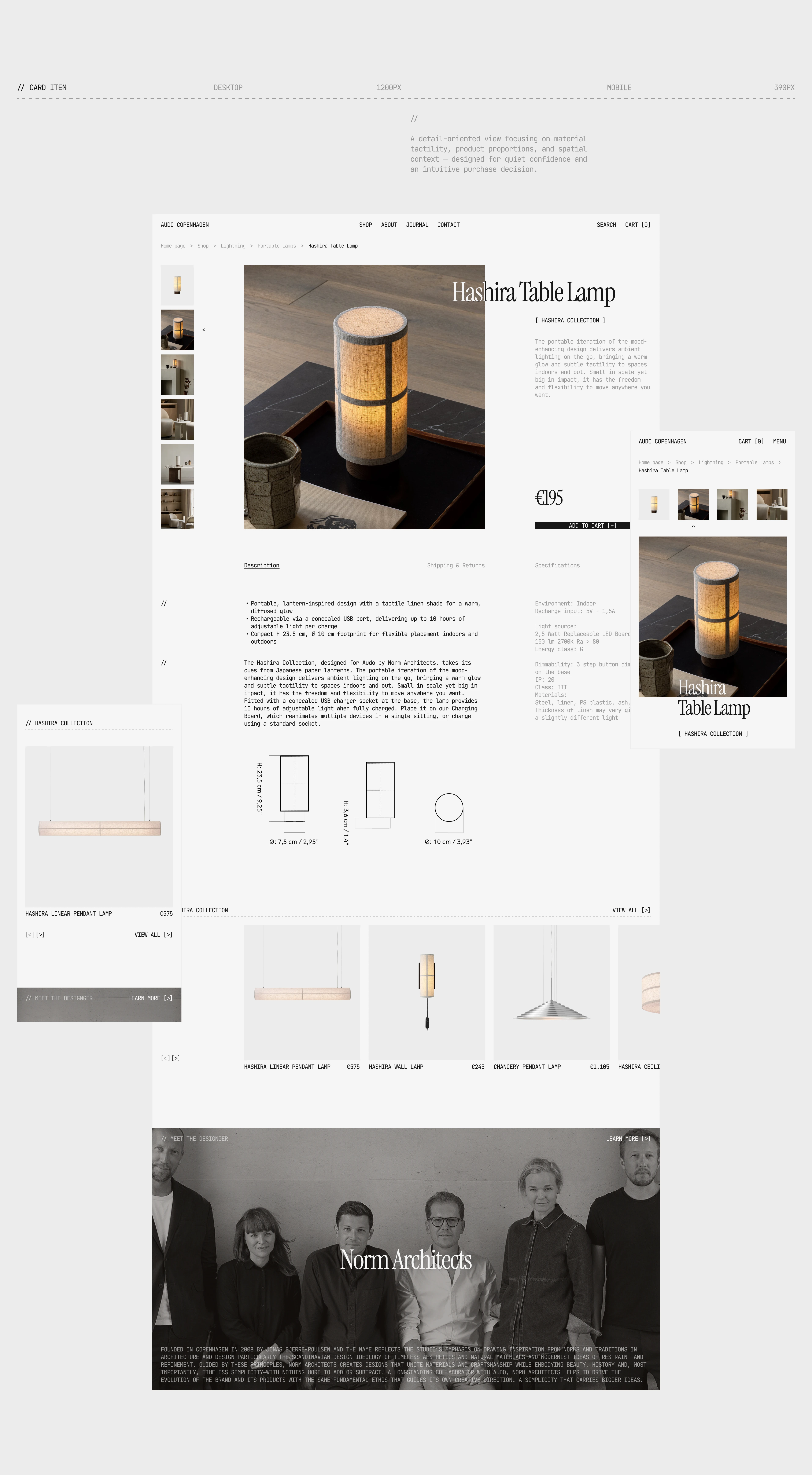 Audo | E-Commerce | Website Design | UI/UX Concept — Изображение №8 — Интерфейсы на Dprofile
