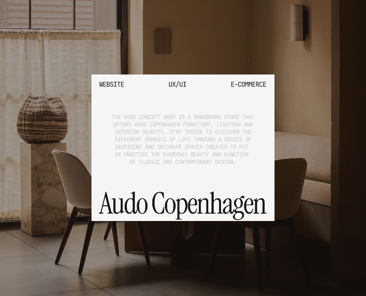 Audo | E-Commerce | Website Design | UI/UX Concept — Интерфейсы на Dprofile