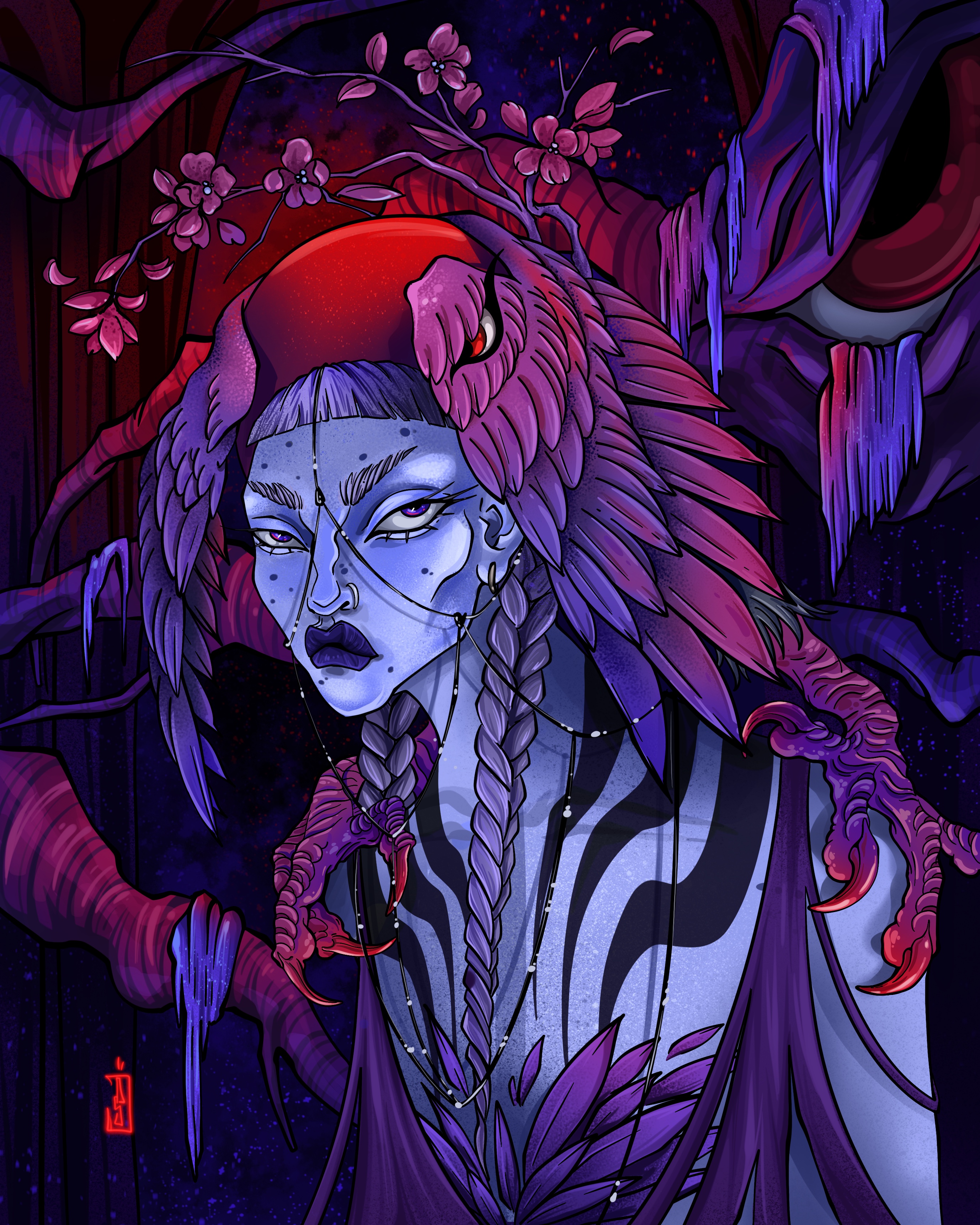 House of witches — Изображение №7 — Иллюстрация на Dprofile