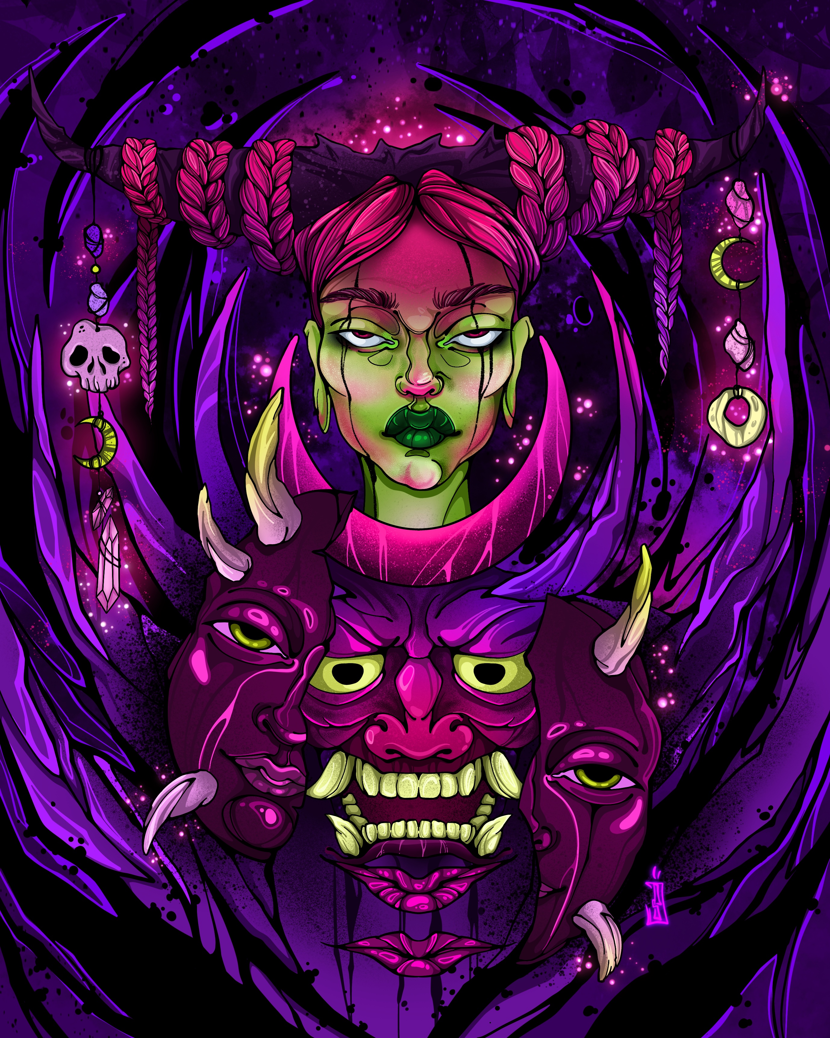 House of witches — Изображение №4 — Иллюстрация на Dprofile