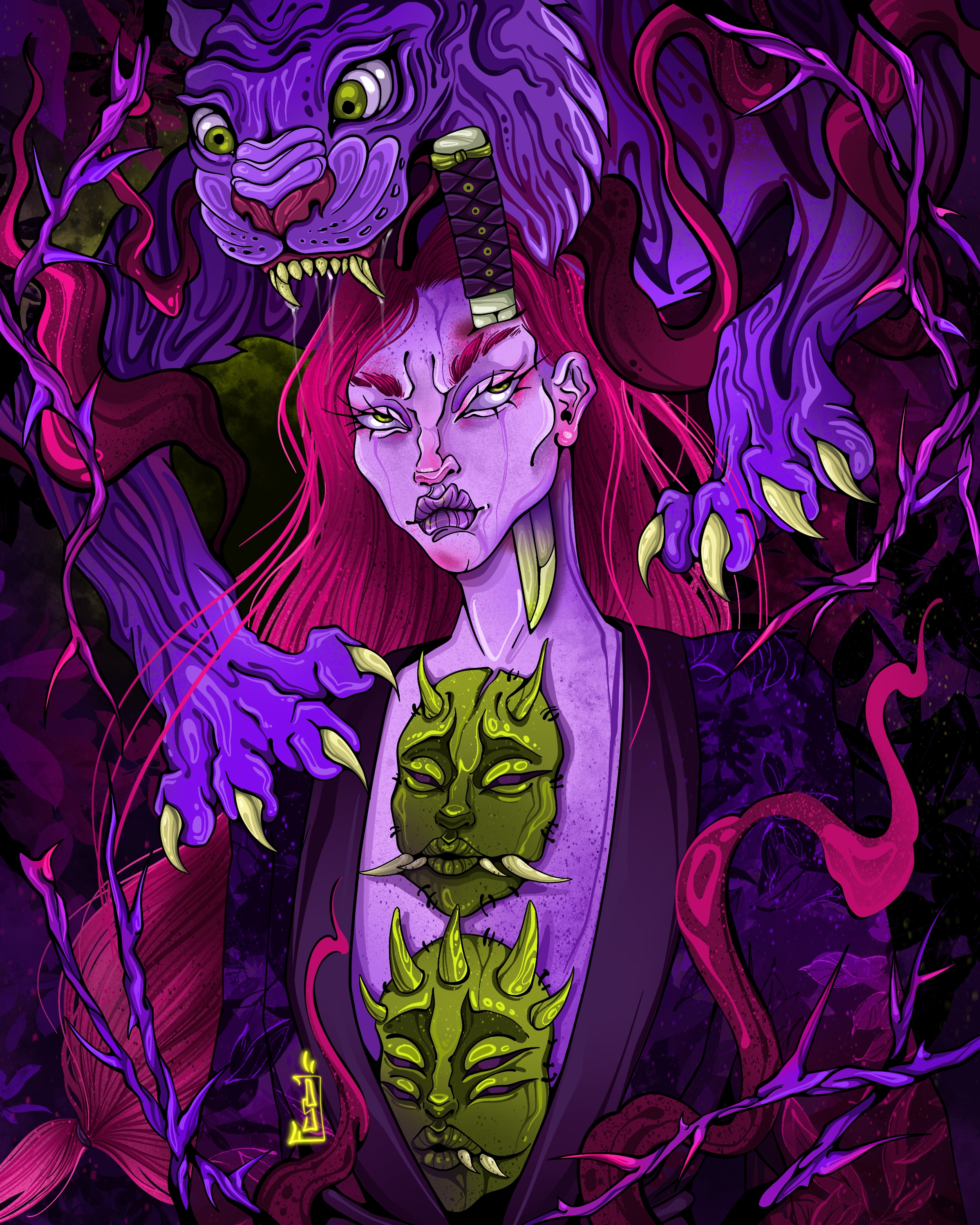 House of witches — Изображение №2 — Иллюстрация на Dprofile