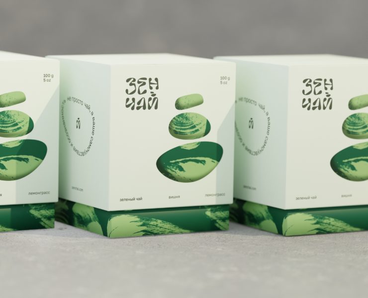 ZEN TEA ┃ Branding Package Design ┃Дизайн упаковки на Dprofile