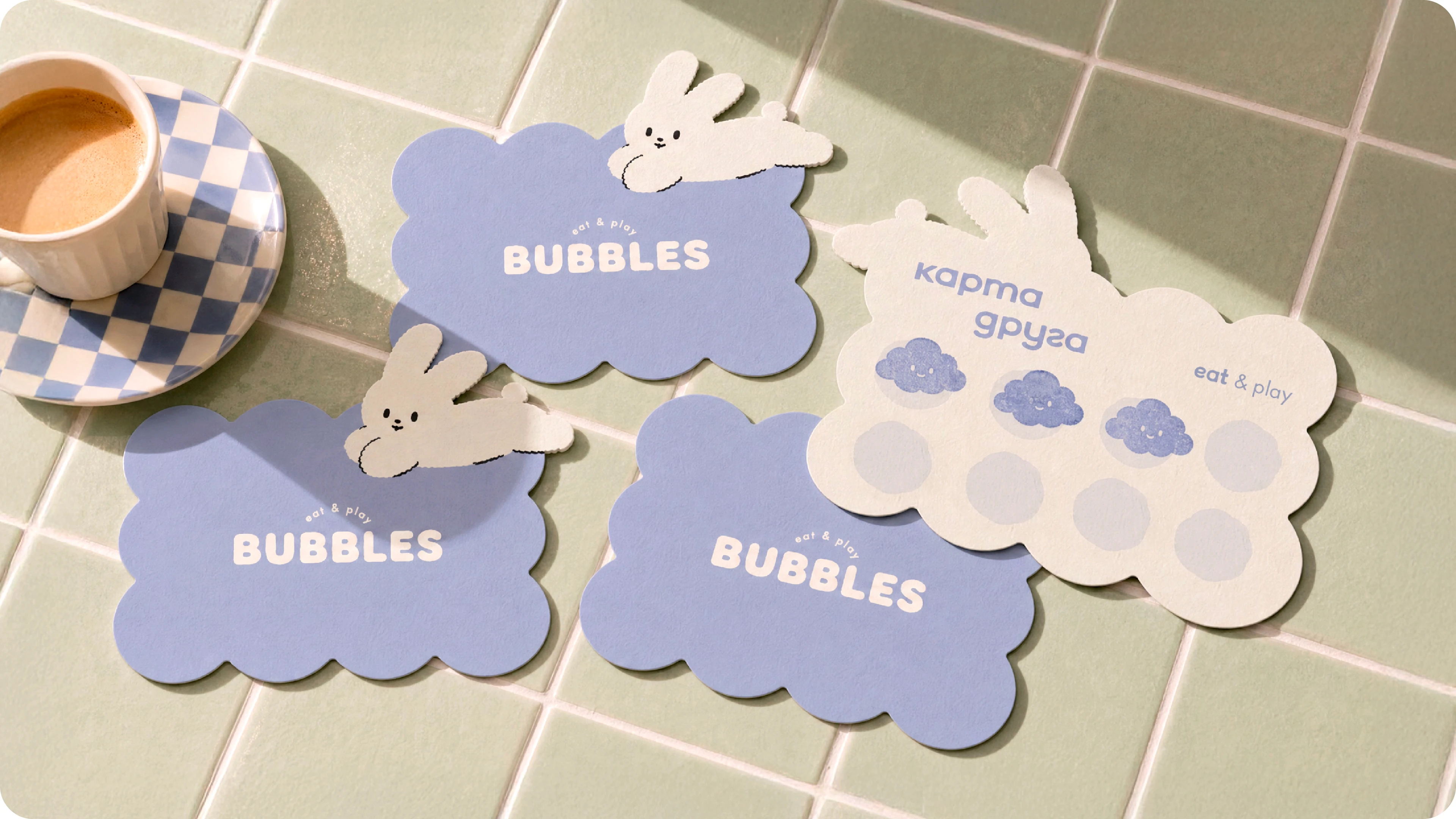 BUBBLES — Eat & Play — Изображение №9 — Брендинг, Иллюстрация на Dprofile