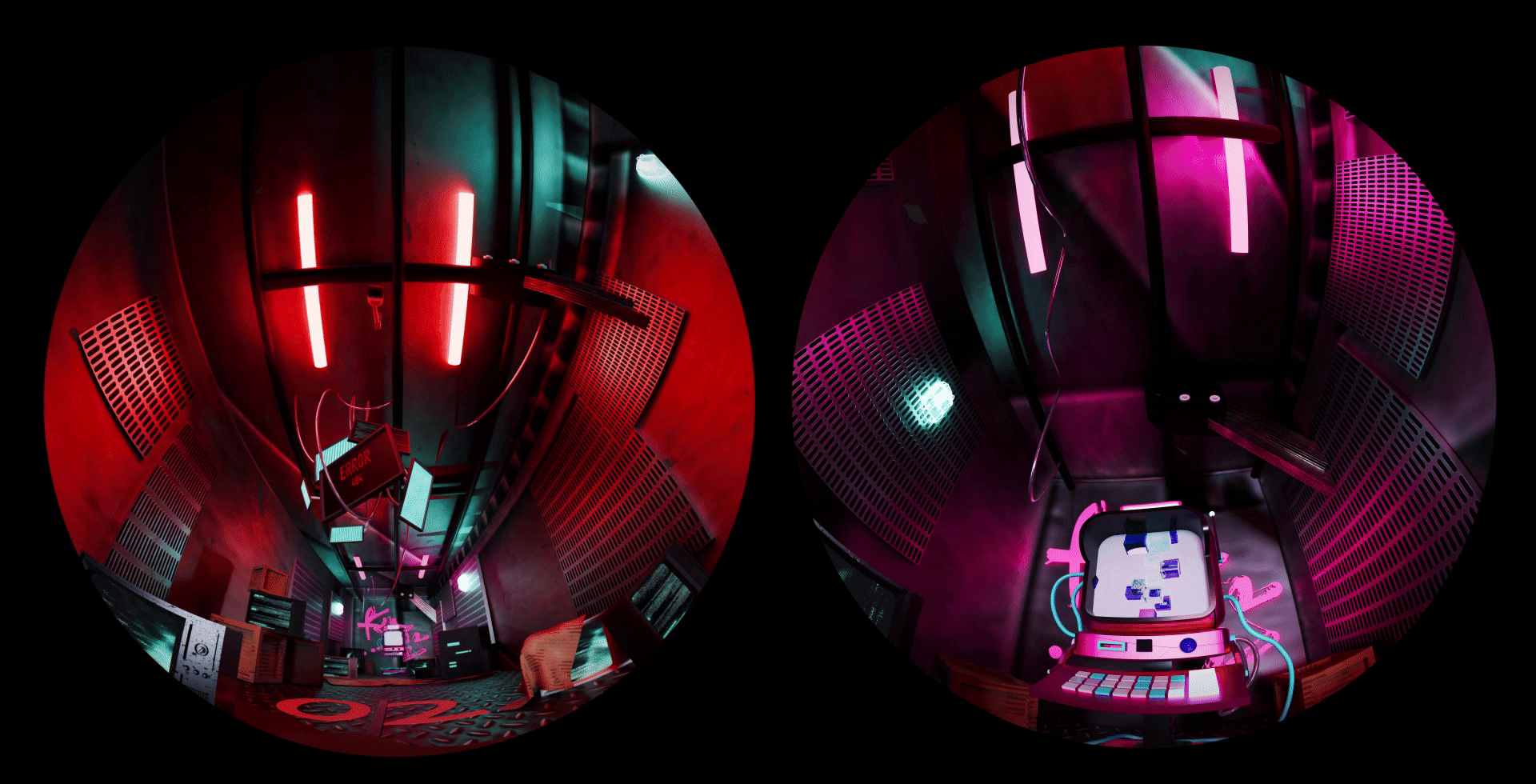 CYBERPUNK | fulldome project — Изображение №4 — 3D, Анимация на Dprofile