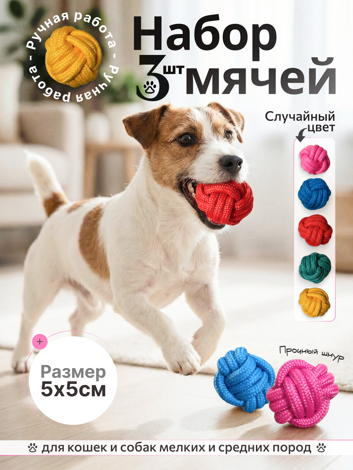 Инфографика для товара игрушки для собак — Изображение №1 — Графика, Нейро на Dprofile
