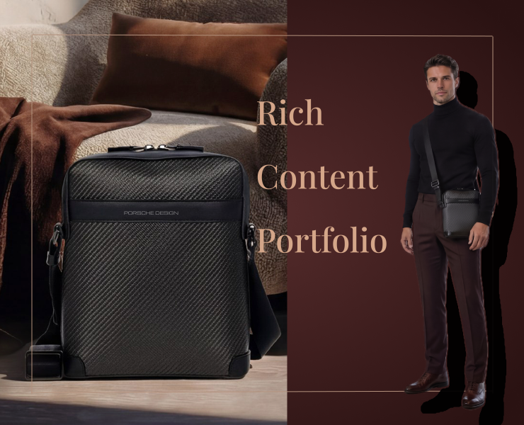 Porsche Design — Премиум Rich-контент на Dprofile