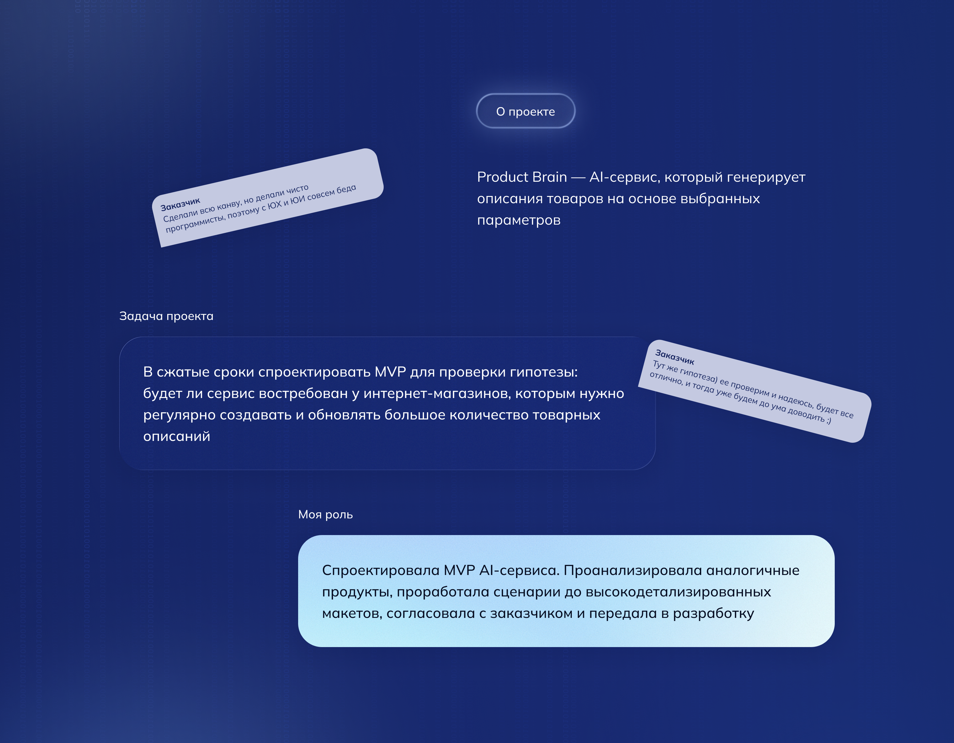 AI-сервис для генерации описаний товаров — Изображение №2 — Интерфейсы на Dprofile