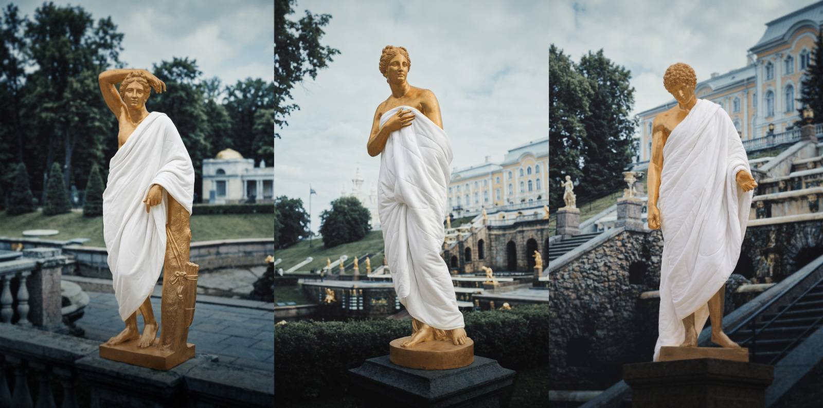 Peterhof x Togas | SS 2026 (рекламный концепт) — Изображение №2 — Маркетинг, Нейро на Dprofile