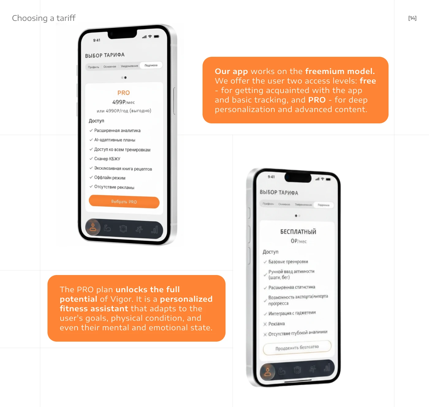 VIGOR Fitness App — Изображение №18 — Интерфейсы на Dprofile
