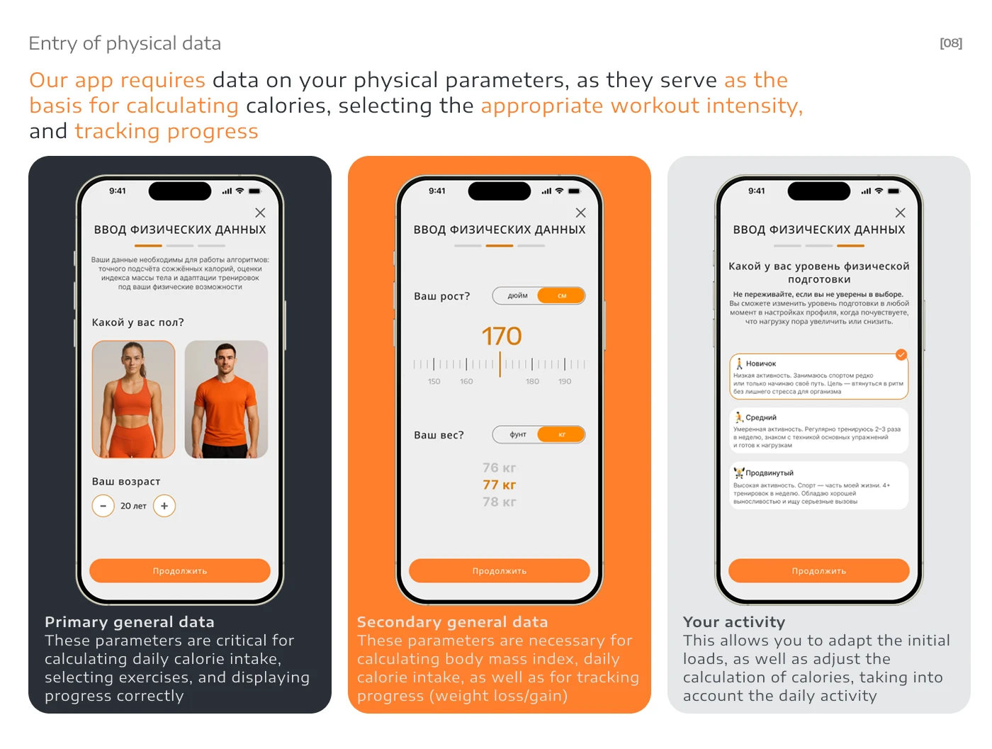 VIGOR Fitness App — Изображение №11 — Интерфейсы на Dprofile