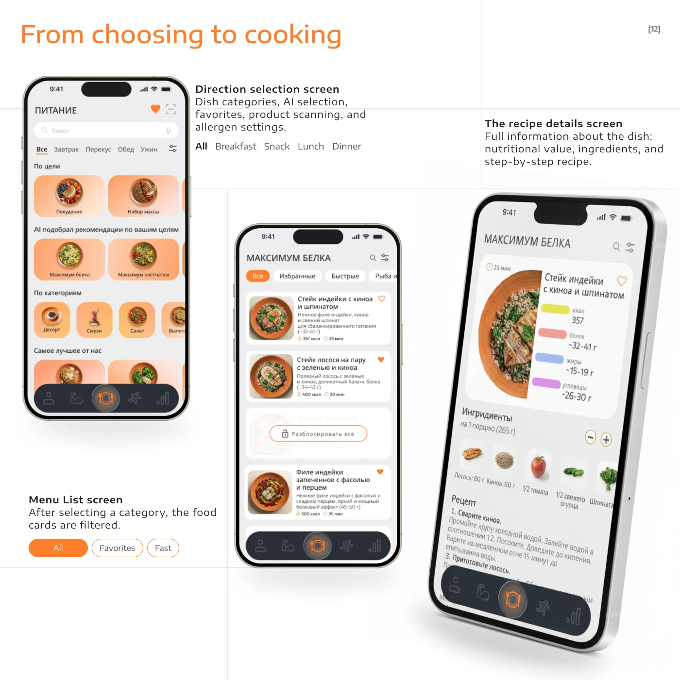 VIGOR Fitness App — Изображение №15 — Интерфейсы на Dprofile