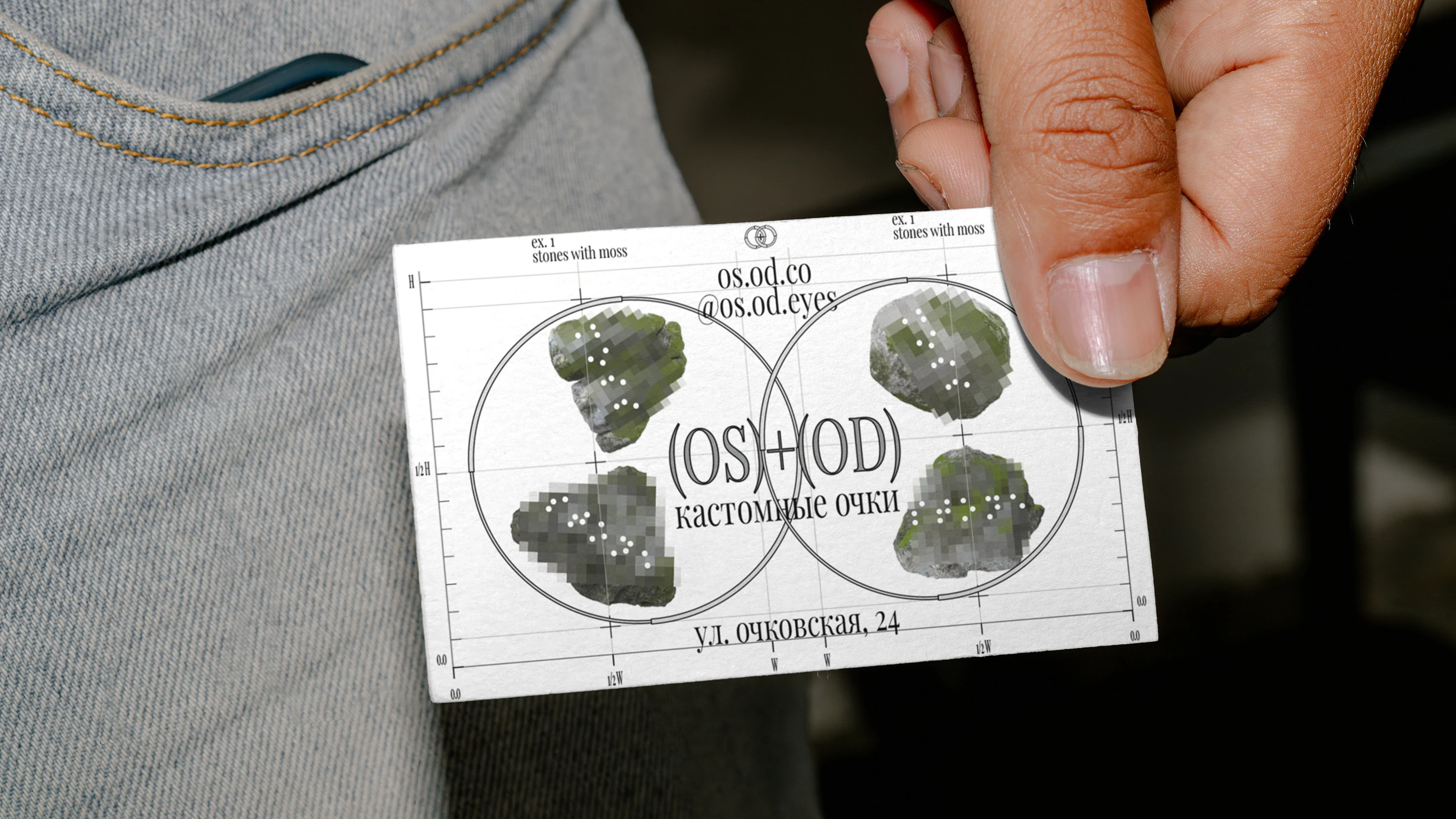 (OS)+(OD) — айдентика для оптики кастомных очков — Изображение №6 — Брендинг на Dprofile