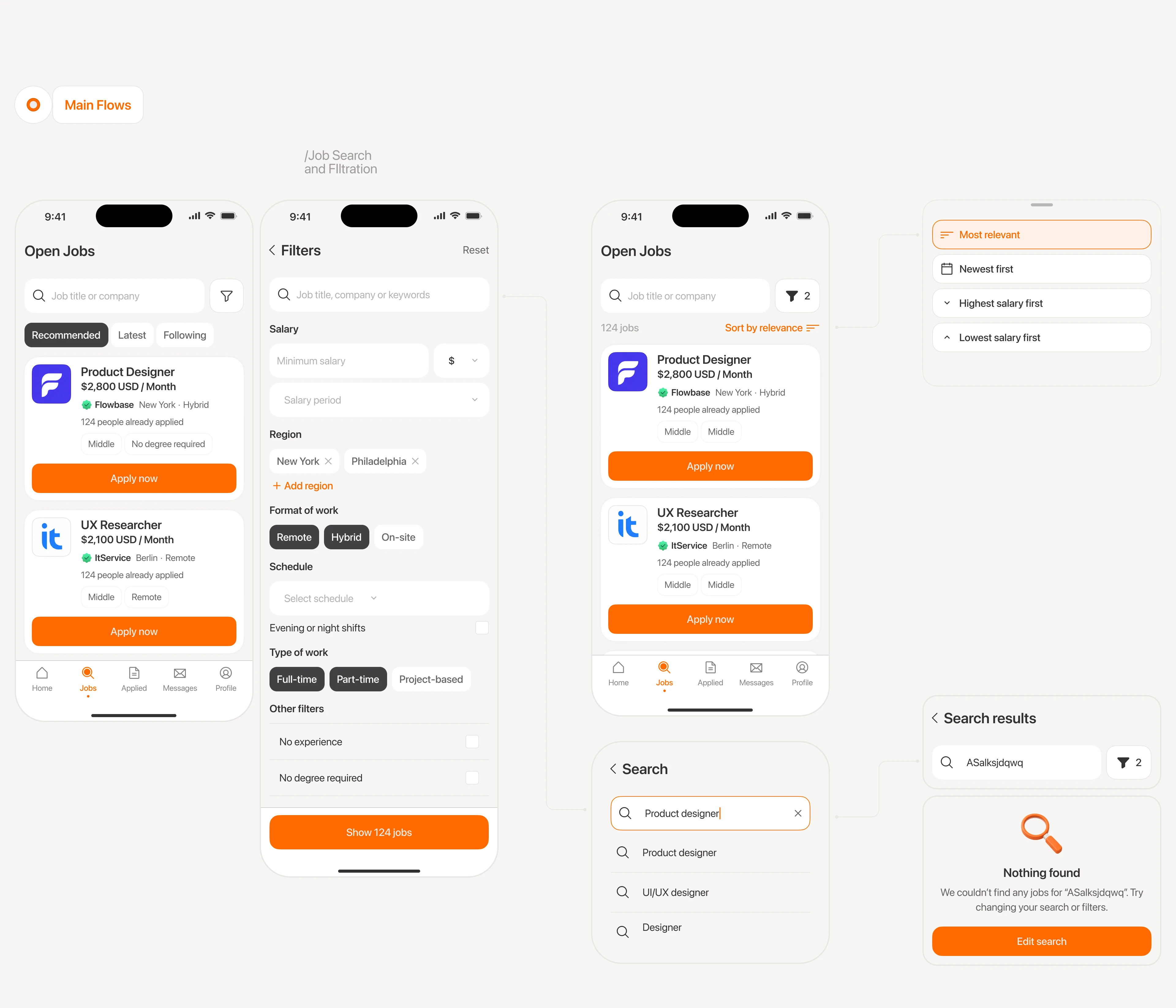 Hirely сервис поиска работы — Изображение №9 — Интерфейсы на Dprofile