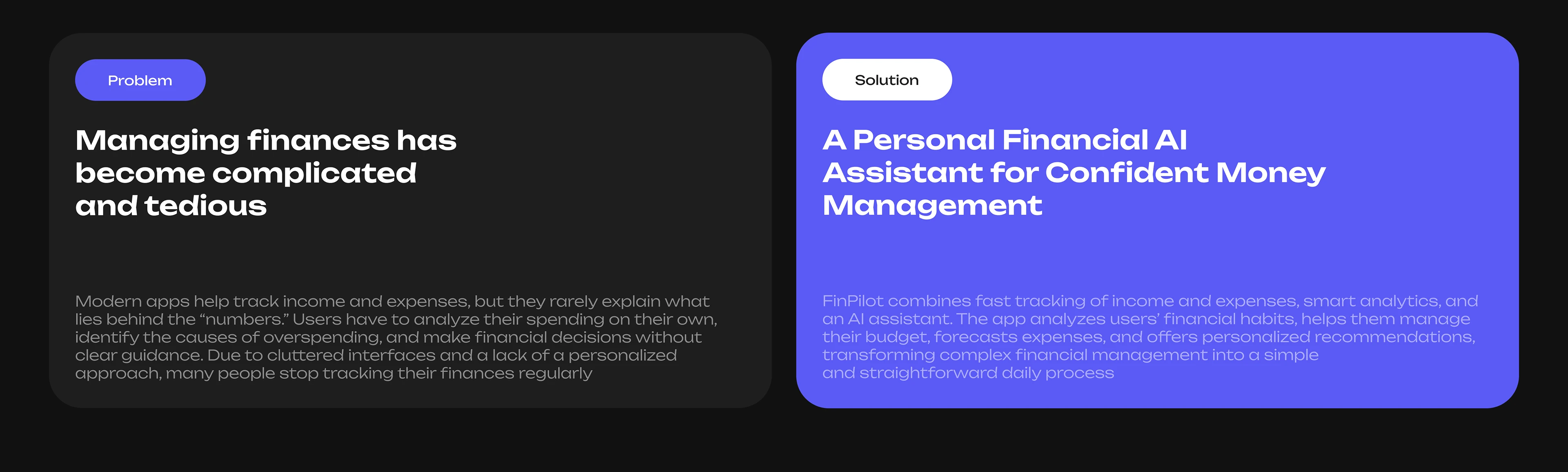 FinPilot - AI Personal Finance Tracker App — Изображение №3 — Интерфейсы на Dprofile