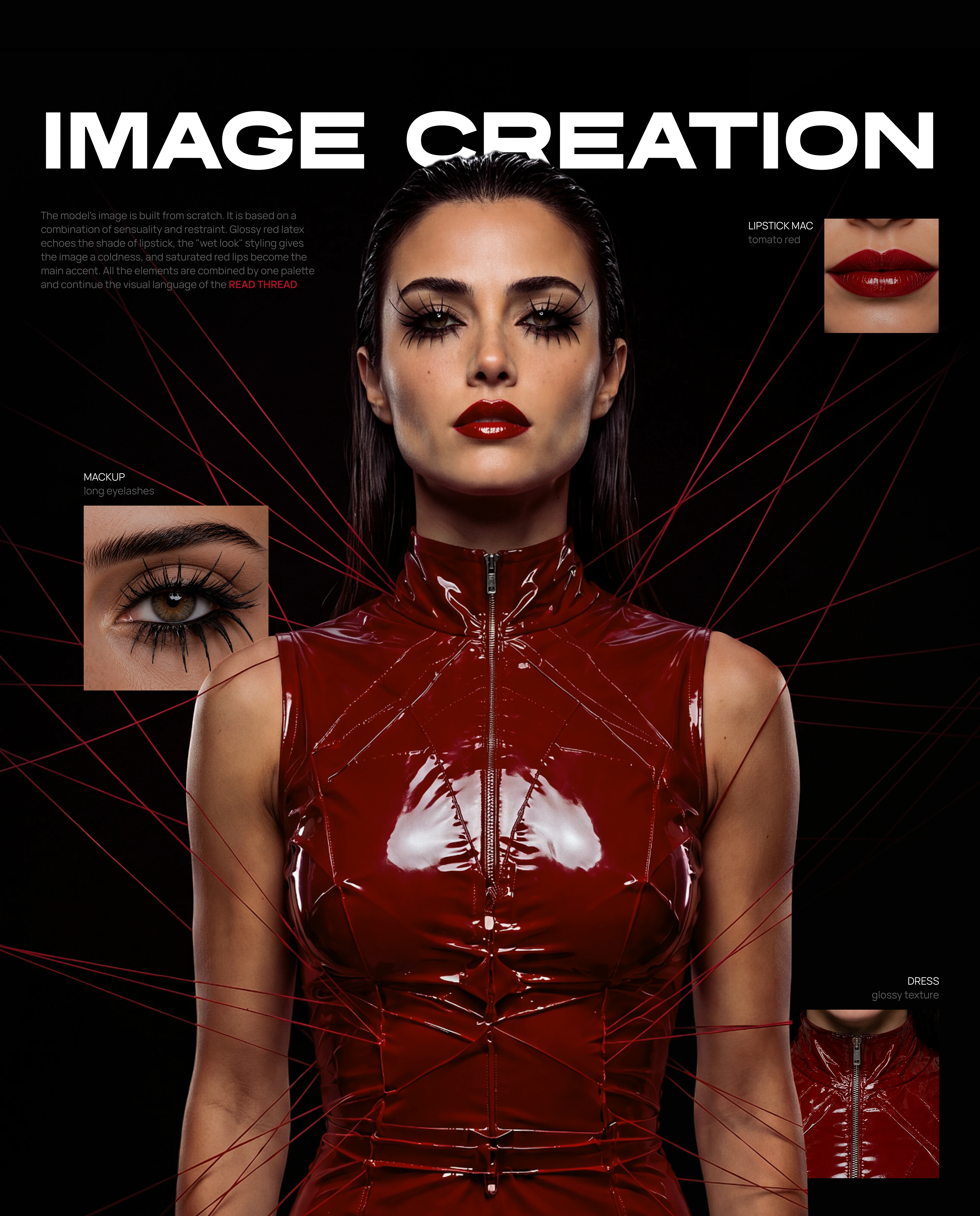 MAC - TOMATO RED | AI BEAUTY CAMPAIGN — Изображение №6 — Нейро на Dprofile