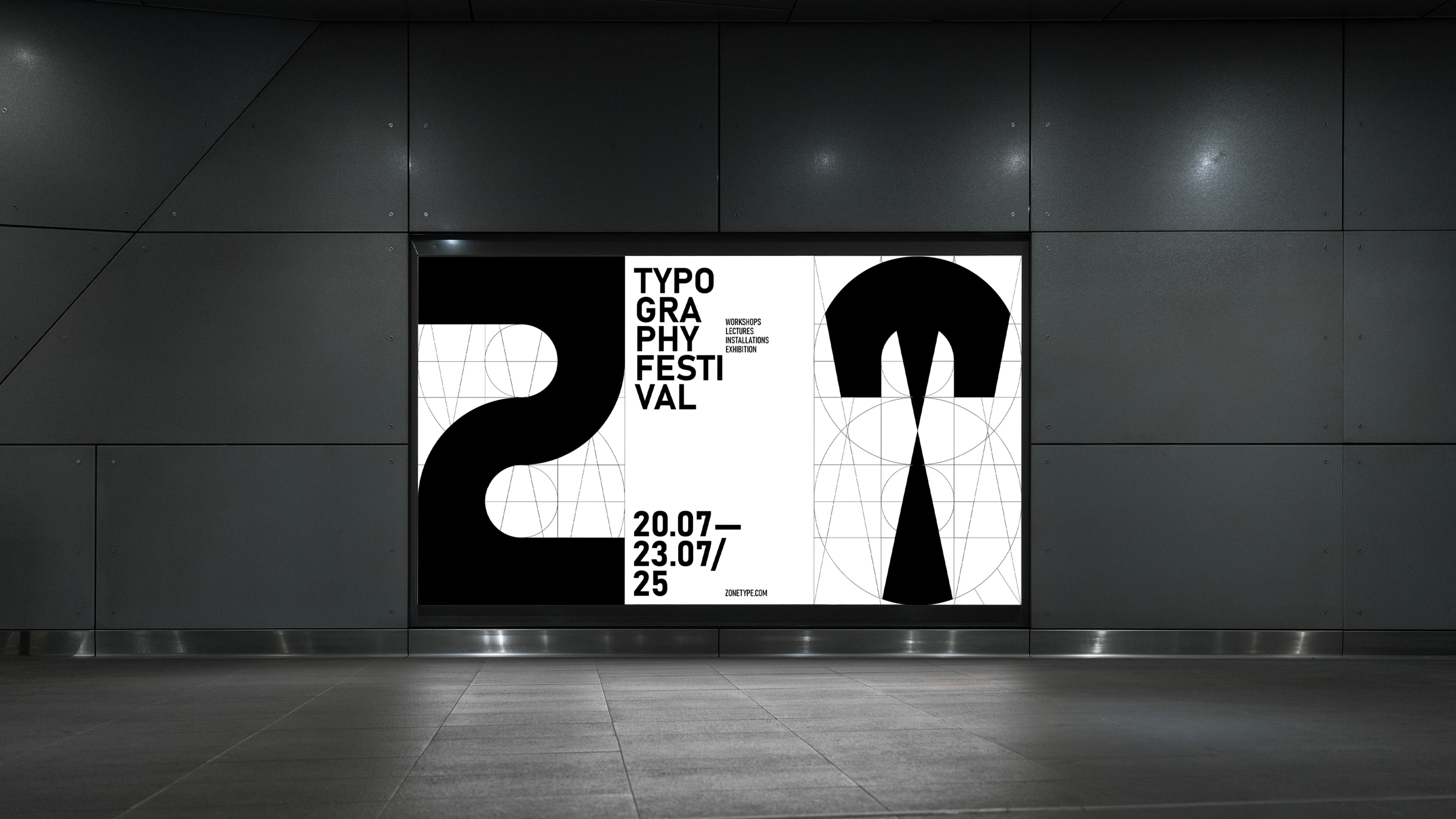Фирменный стиль для ZONETYPE — фестиваля экспериментальной … — Изображение №10 — Брендинг на Dprofile