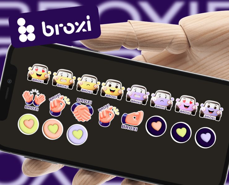 Разработка дизайн макетов для бренда BROXI — Иллюстрация, Маркетинг на Dprofile