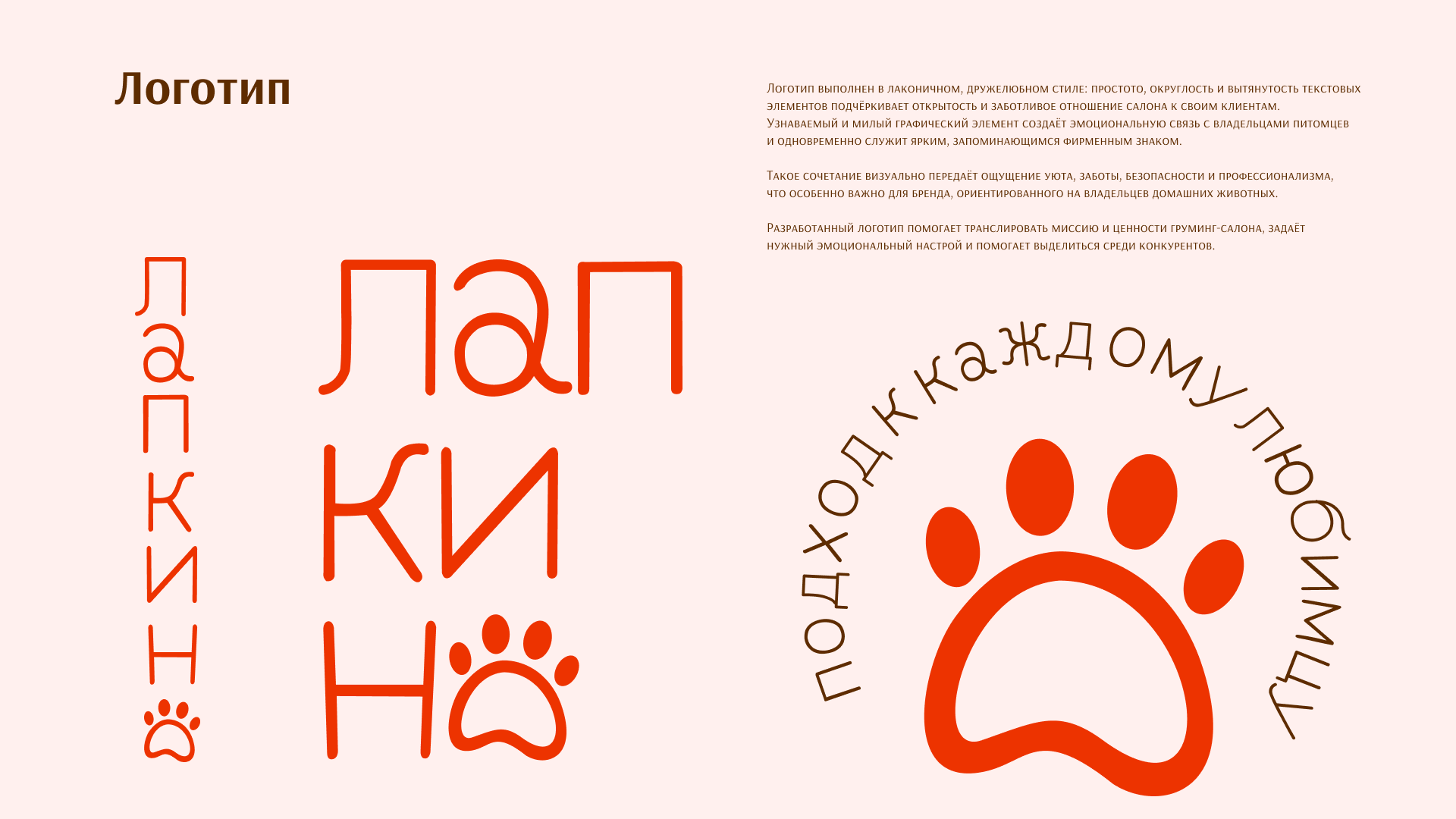 Визуальный стиль груминг-салона Лапкино — Изображение №5 — Брендинг на Dprofile