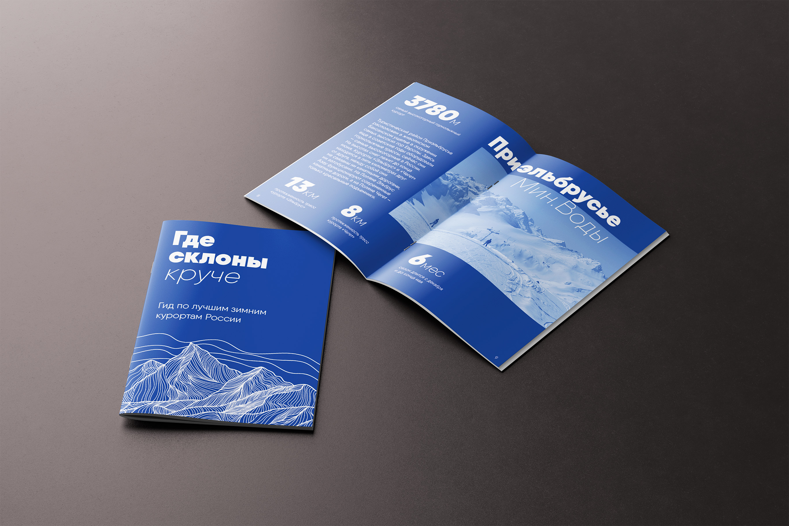Гид-буклет по горнолыжным курортам России — Изображение №12 — Графика на Dprofile