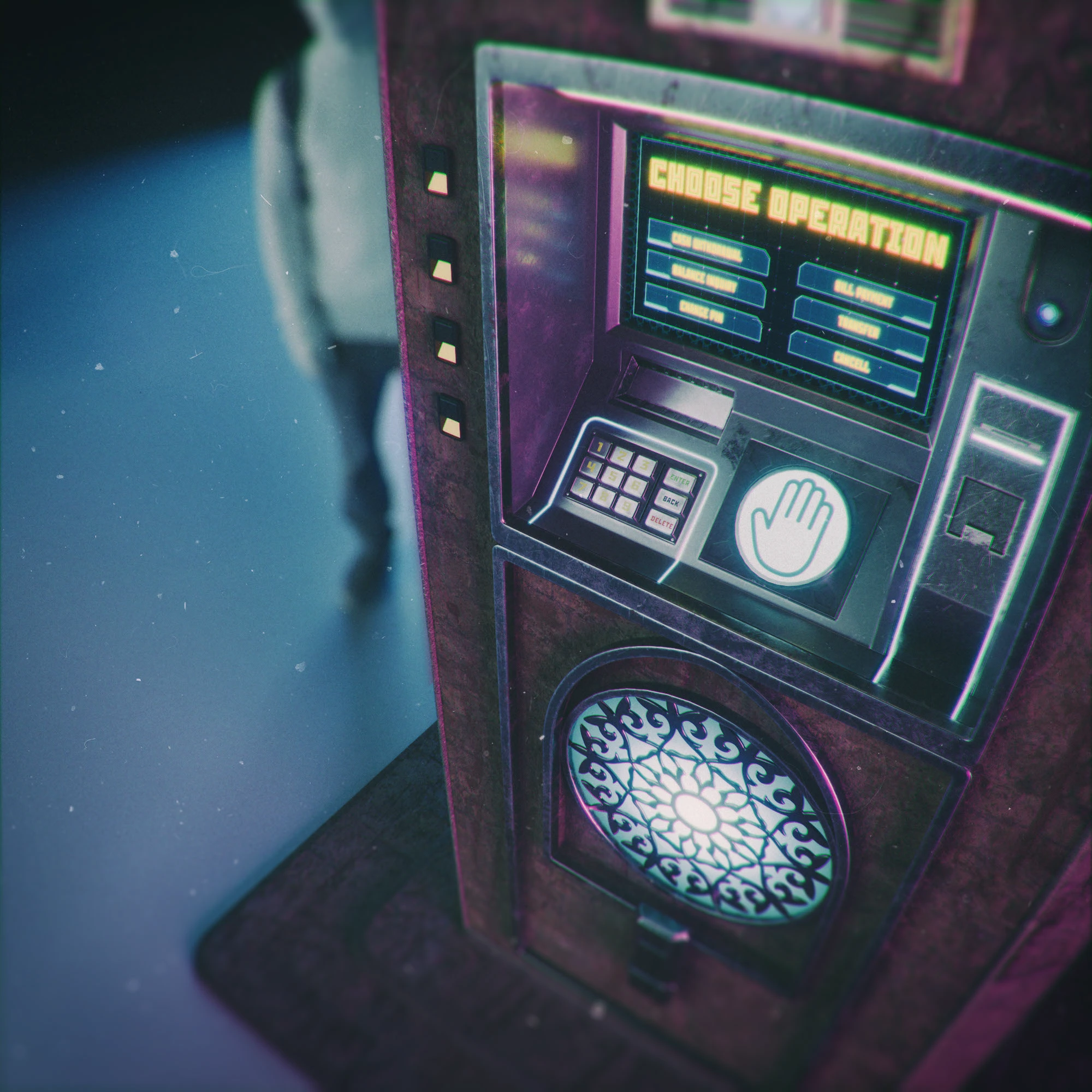 Cyberpunk-ATM (Central Asia edition) — Изображение №6 — Иллюстрация, 3D на Dprofile