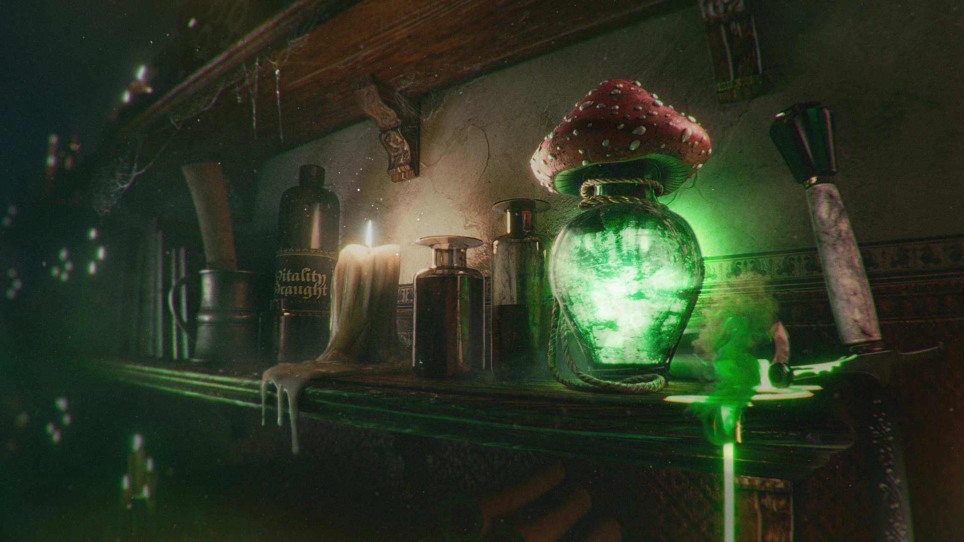 Mushroom Flask — Изображение №3 — Иллюстрация, 3D на Dprofile
