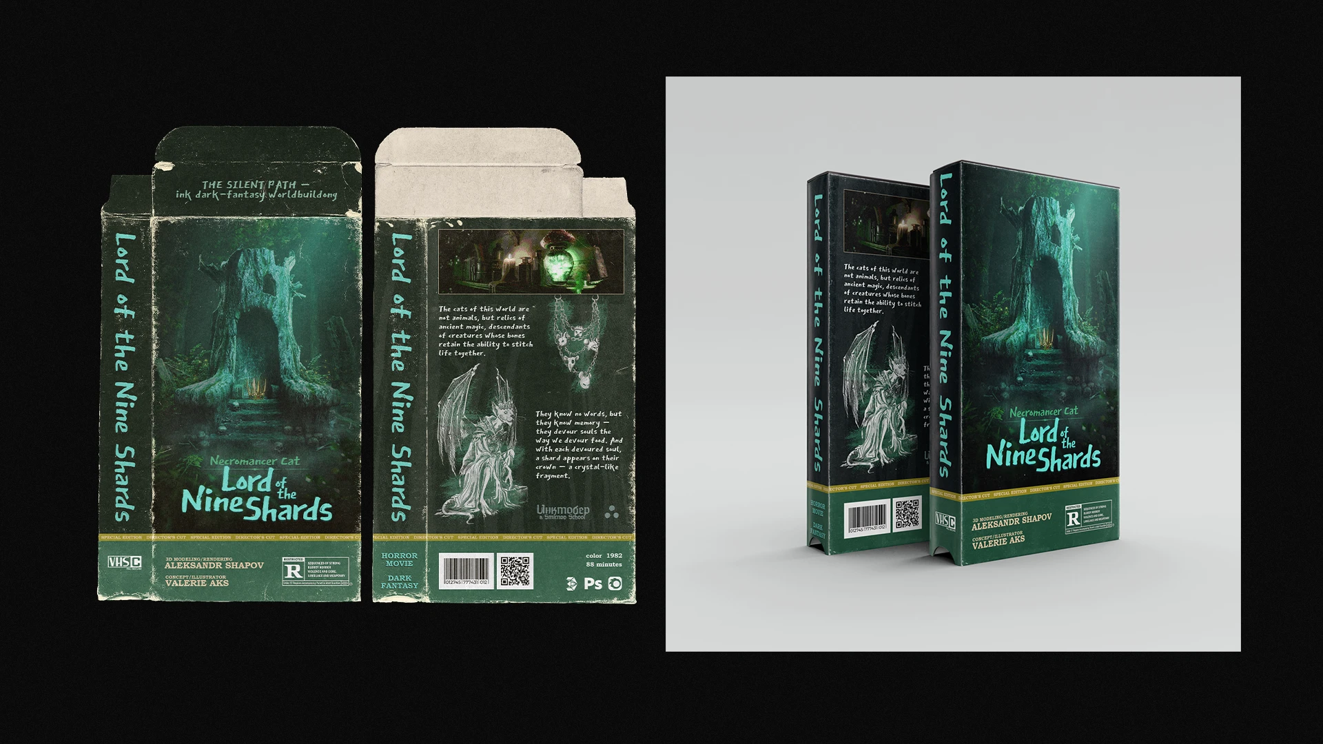 Necromancer Cat — Изображение №5 — Иллюстрация, Графика на Dprofile