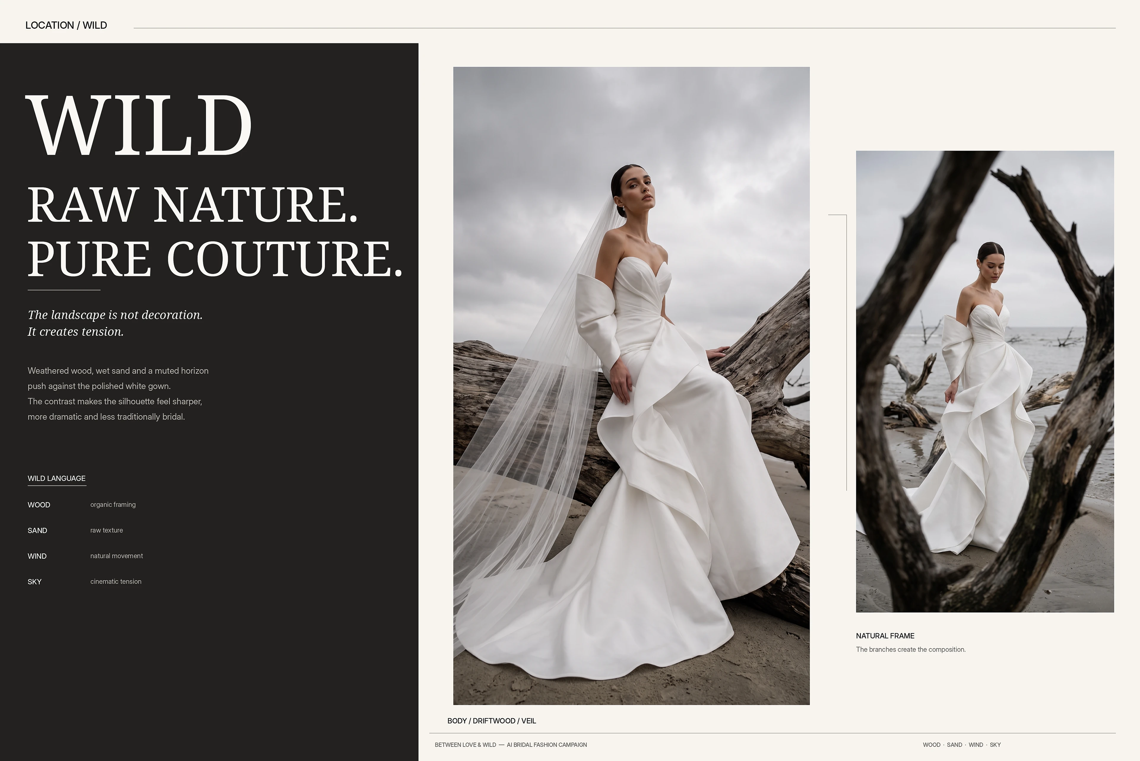 AI Bridal Fashion Campaign — Изображение №7 — Интерфейсы, Брендинг на Dprofile