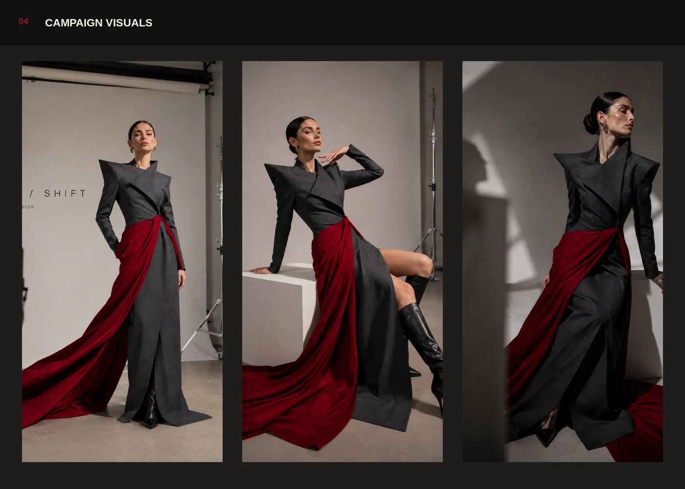 AI Fashion Campaign & Visual Concept — Изображение №4 — Интерфейсы, Брендинг на Dprofile
