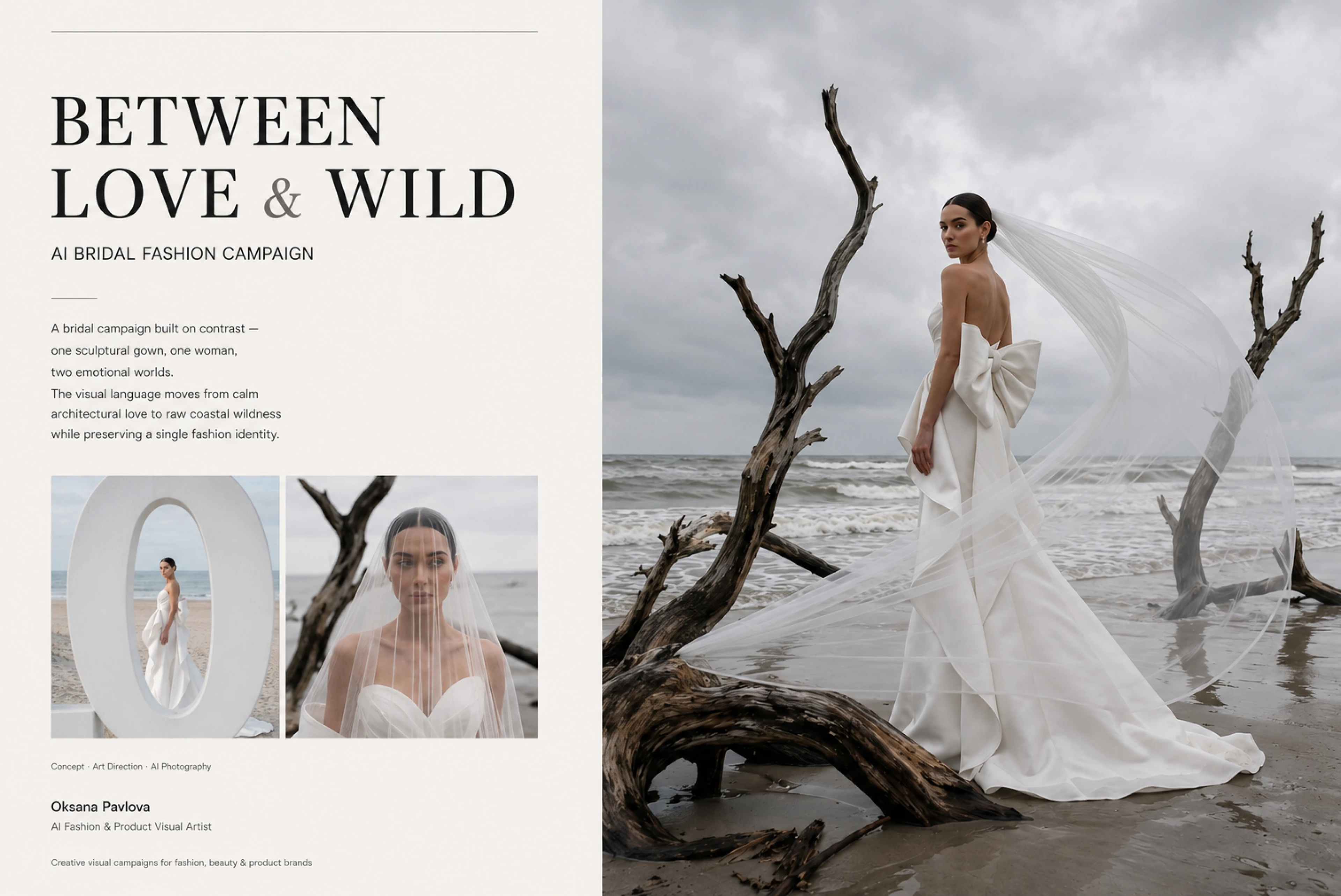 AI Bridal Fashion Campaign — Изображение №12 — Интерфейсы, Брендинг на Dprofile