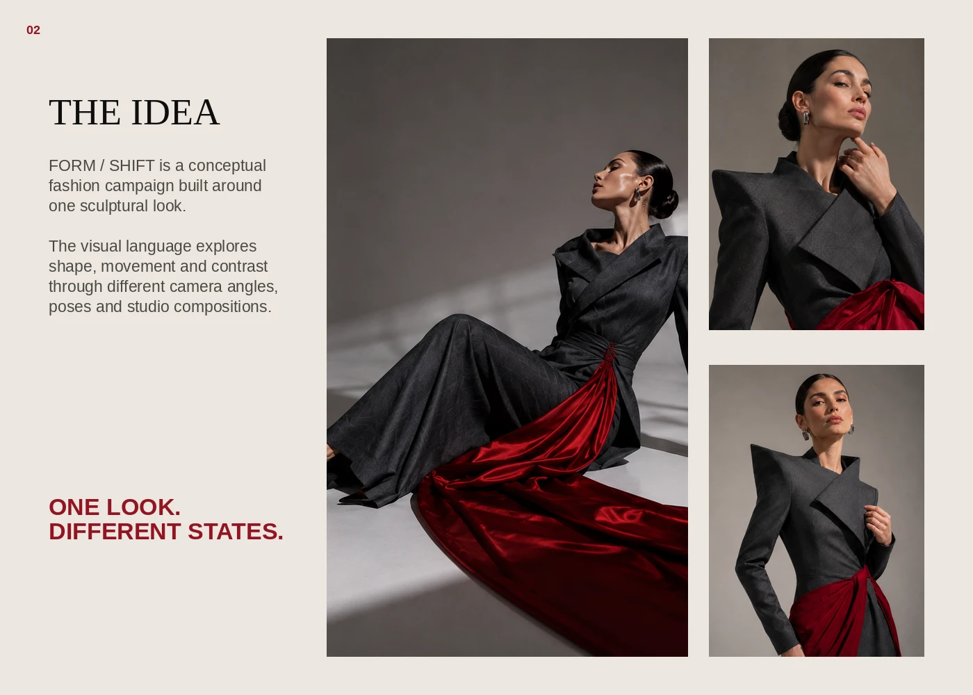 AI Fashion Campaign & Visual Concept — Изображение №2 — Интерфейсы, Брендинг на Dprofile