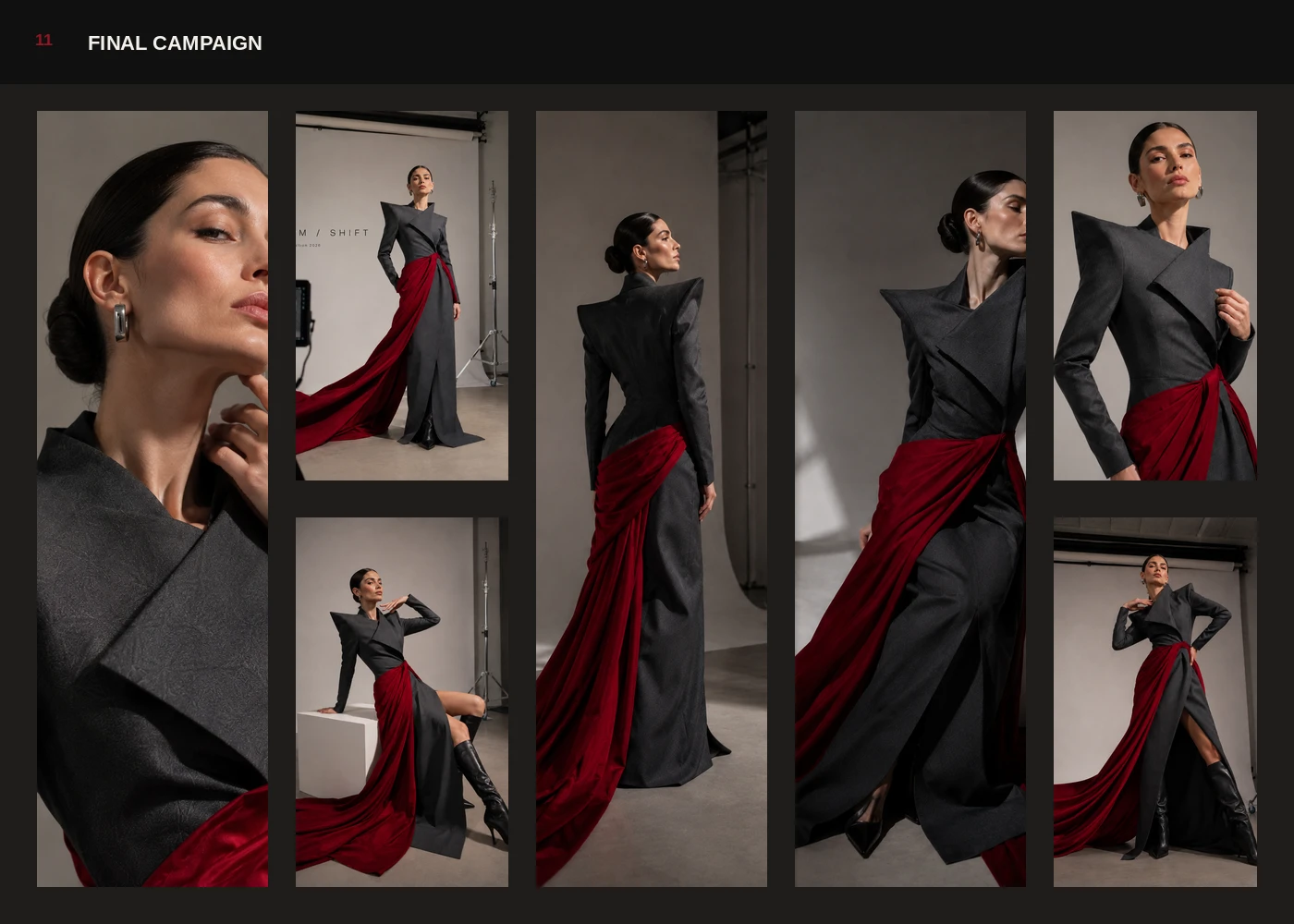 AI Fashion Campaign & Visual Concept — Изображение №11 — Интерфейсы, Брендинг на Dprofile